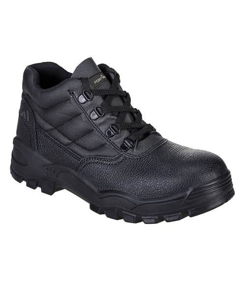Steel Split Leather Mid Boot (ex. vat £15.00)