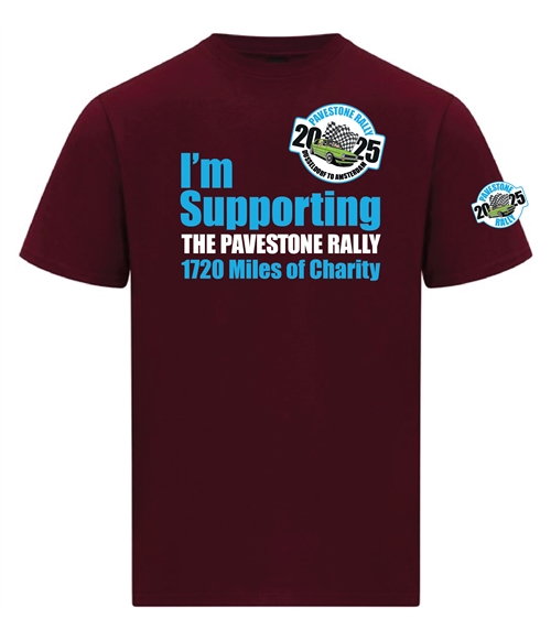 T Shirt - Supporting Pavestone Rally
