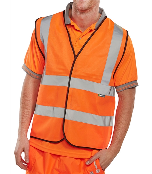 Plain Hi Vis Waistcoat