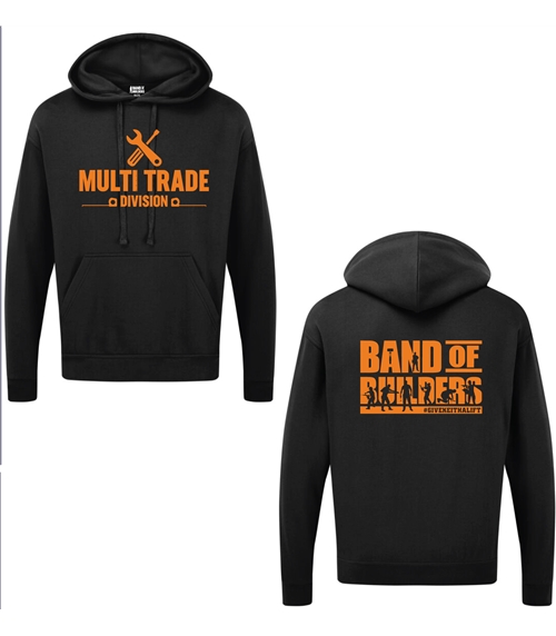 Hoodie - Multi Trade (ex. vat £20.83)