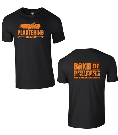 T-Shirt - Plastering (ex. vat £12.50)