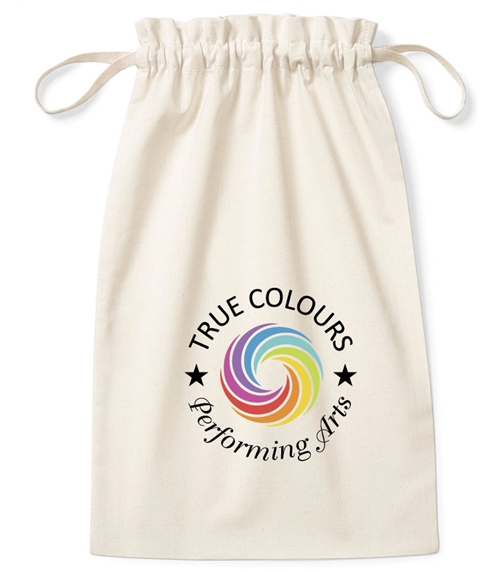 Cotton Drawcord Shoe Bag (ex. vat 8.00)