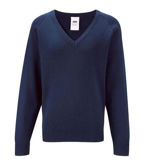 V NECK JUMPER