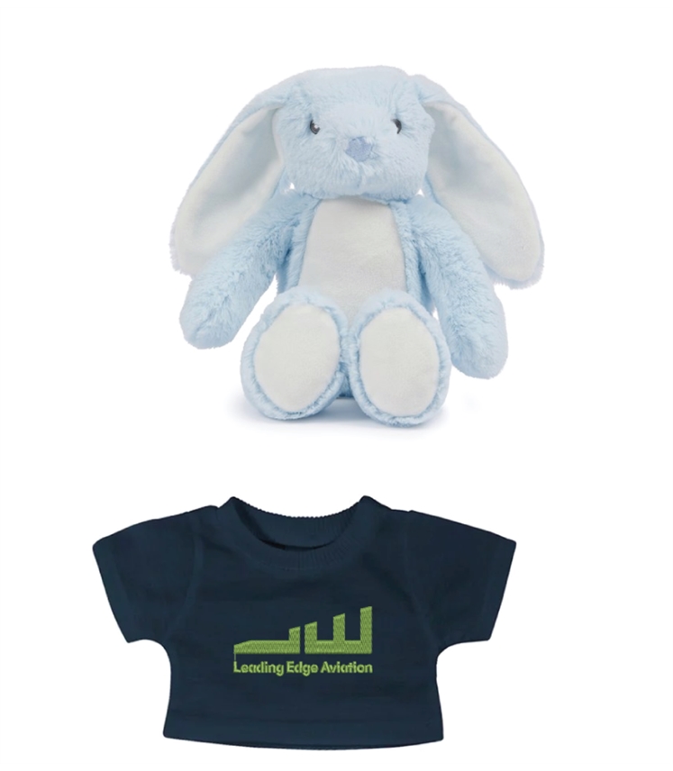 Blue Bunny with T-Shirt