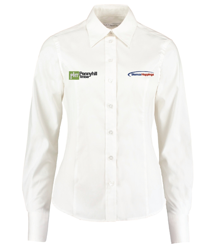 Ladies Long Sleeve Shirt ( ex vat £17.44/ £21.08)