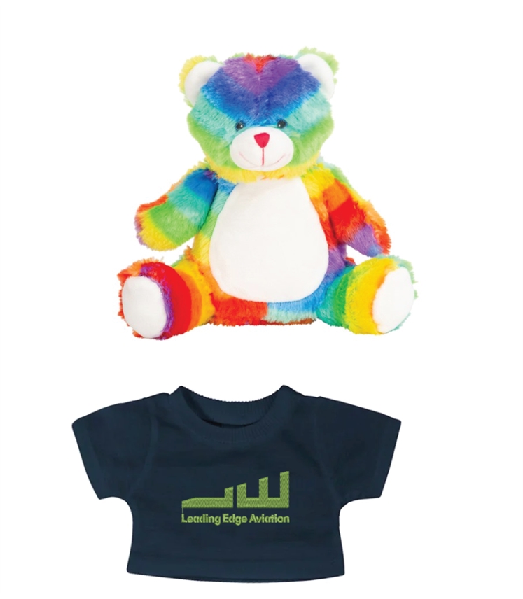 Rainbow Bear with T-Shirt