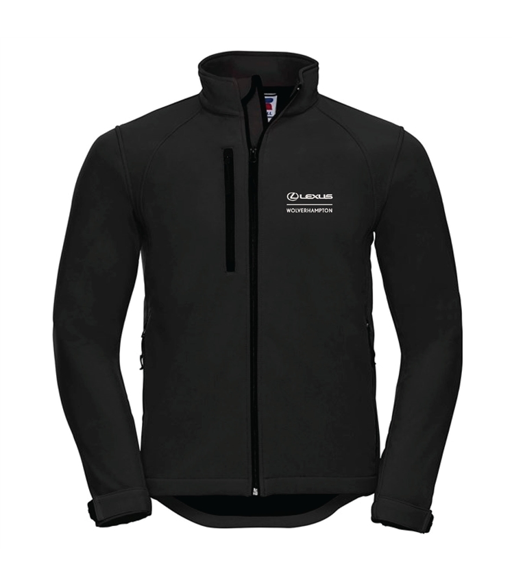 Black Softshell jacket Uniform City