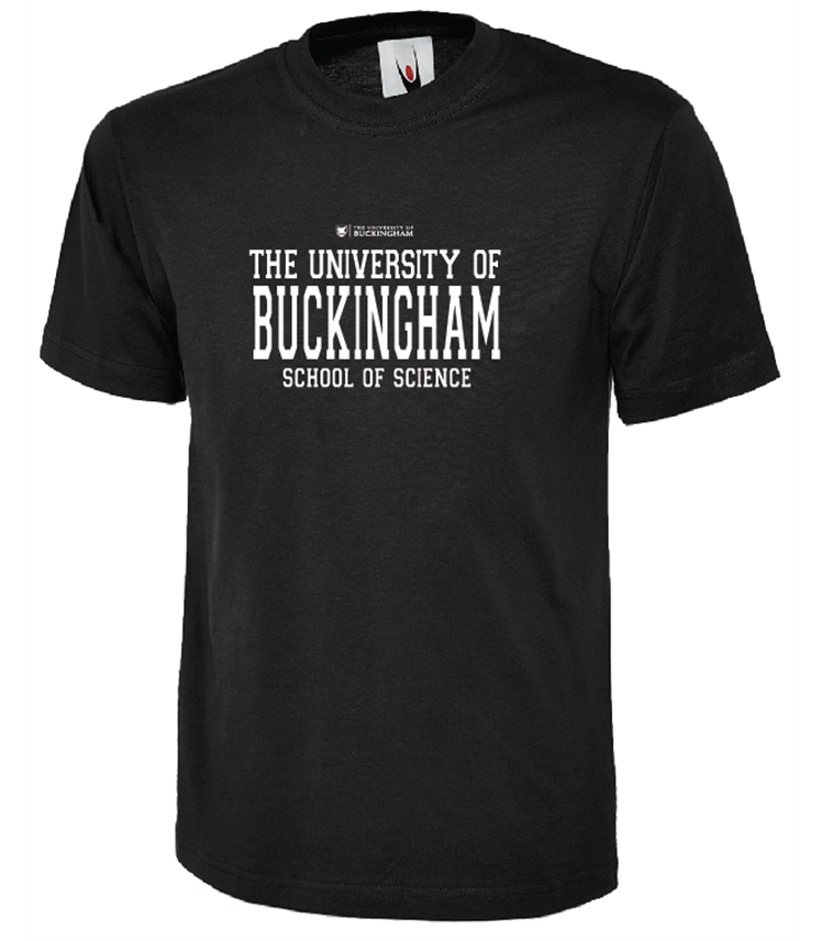 Science T-Shirt (White Print) (ex. vat £6/£6.50/£7)