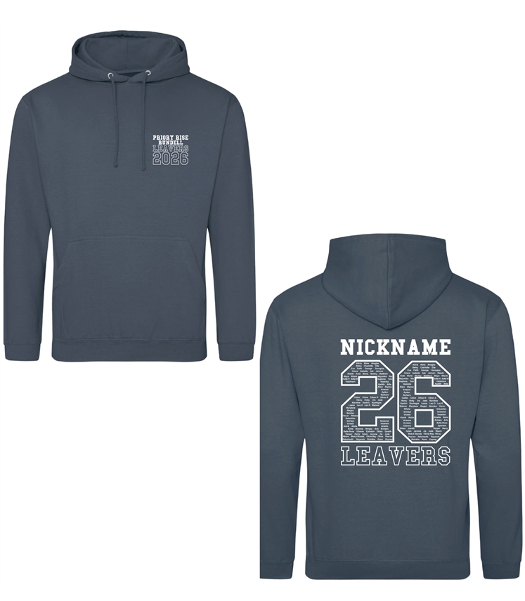 Rundell Adults Leavers Hoodie
