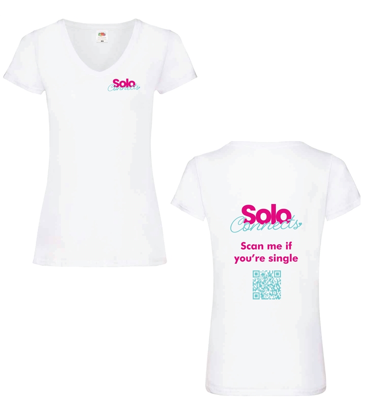 Ladies V Neck (ex. vat £11.15)