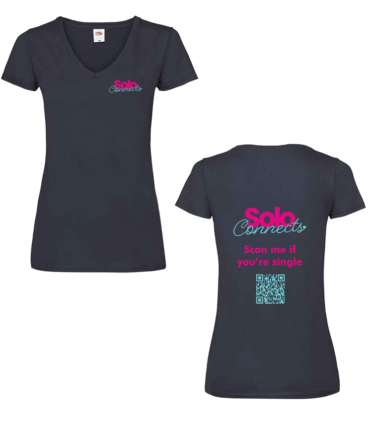 Ladies V Neck (ex. vat £11.15)