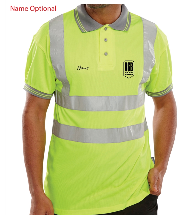 Hi Vis Polo ( ex vat £8.00 )