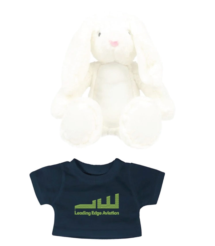 White Bunny with T-Shirt