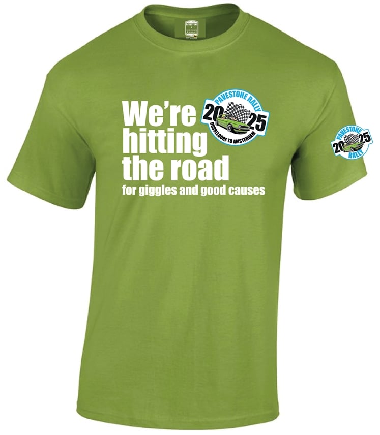 T Shirt - We're hitting the road