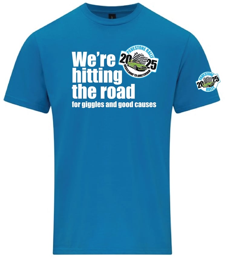 T Shirt - We're hitting the road