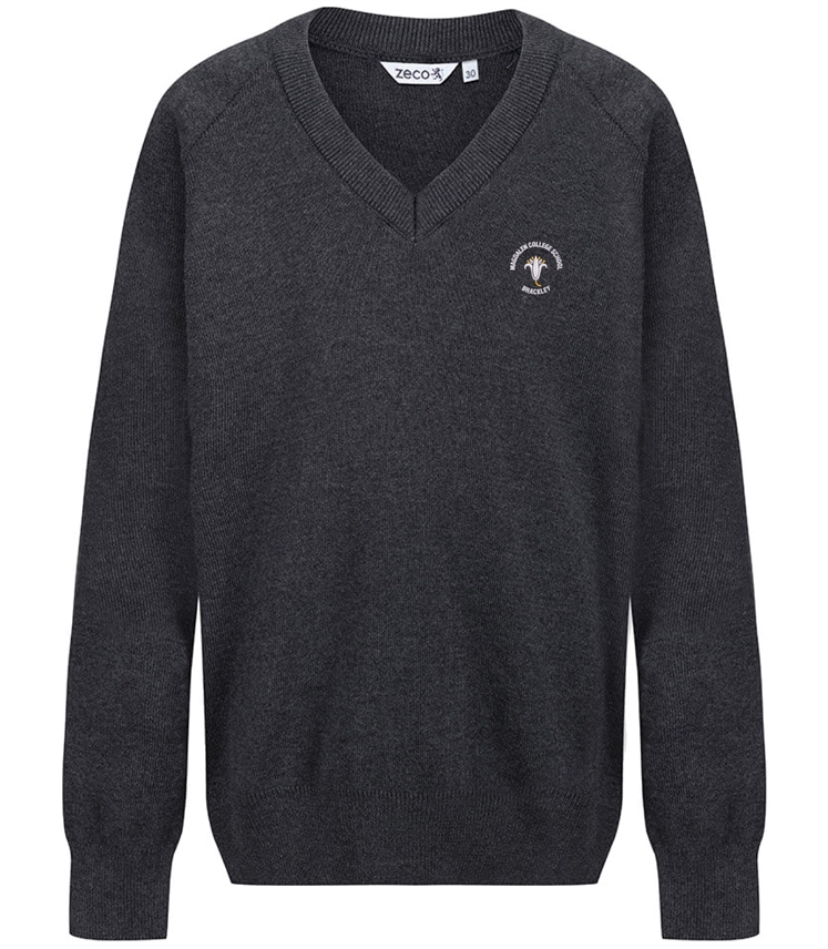 MAG V NECK JUMPER ( Navy )