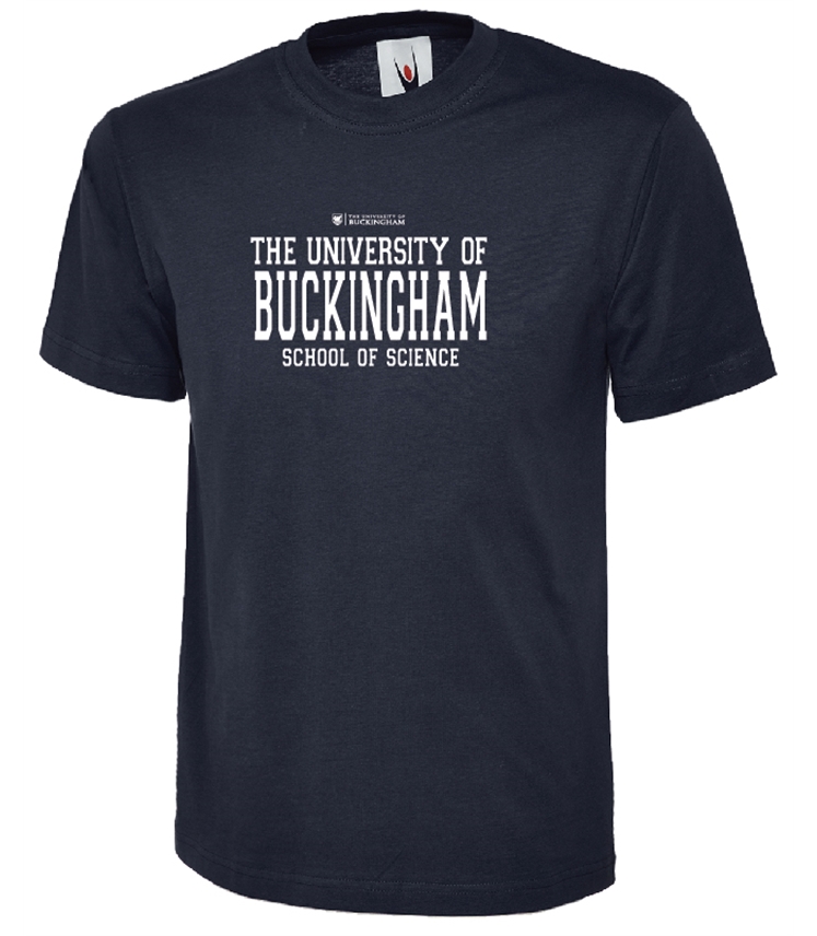 Science T-Shirt (White Print) (ex. vat £6/£6.50/£7)