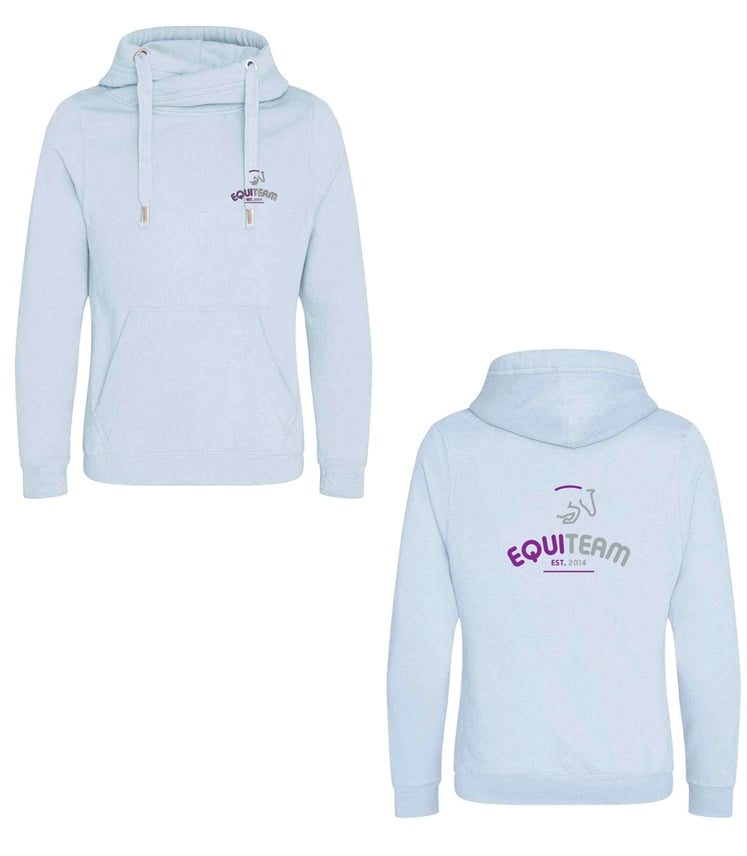 EQUITEAM CROSS NECK HOODIE