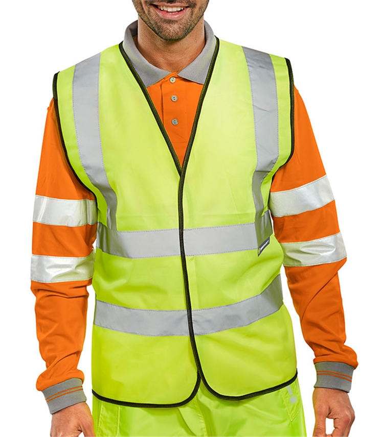 Plain Hi Vis Waistcoat